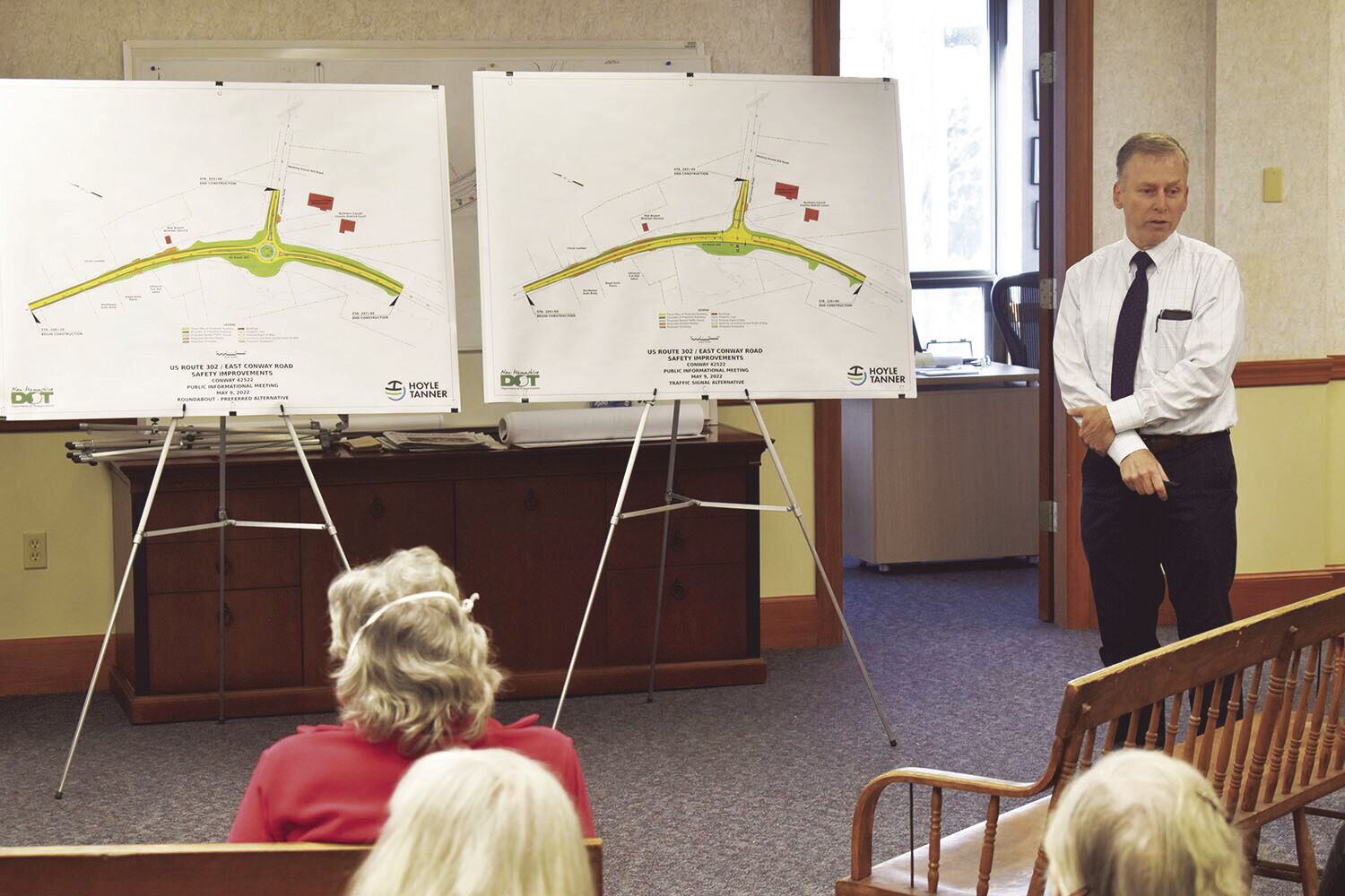 State DOT pushes roundabout at East Conway Road